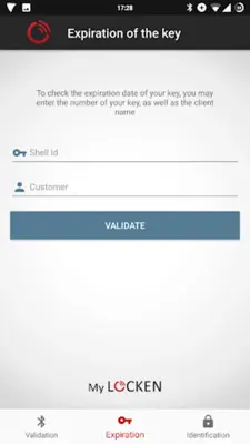 MyLocken Connect android App screenshot 1